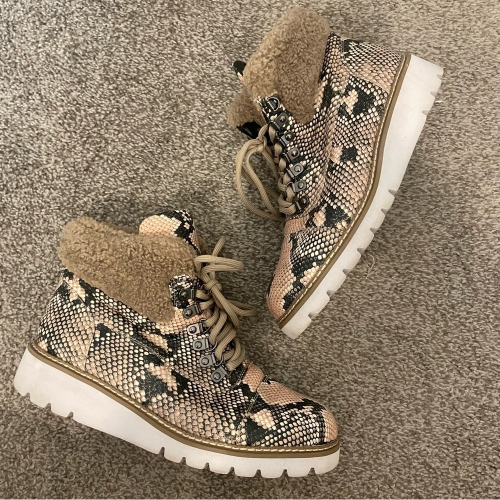 Aerosoles Python Print Boots